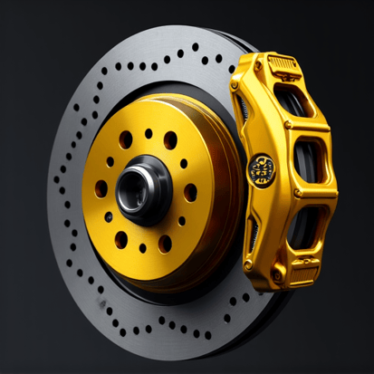 Thorough brake inspection being performed on a vehicle in a Fair Oaks auto repair shop.