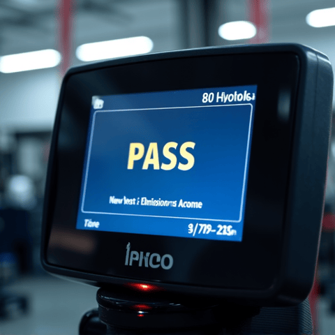 Expert smog check service performed on a European vehicle, showcasing specialized knowledge for all makes and models in the Gold River community.