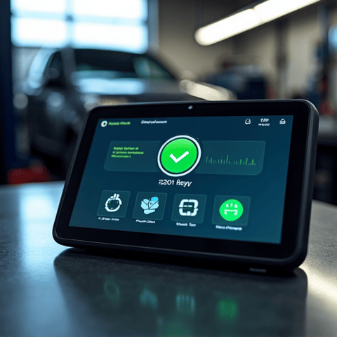 Owner-operator Samson clearly explaining the diagnostic report and necessary repairs for a Check Engine Light issue to a customer in Gold River. Highlighting transparent, personal service.