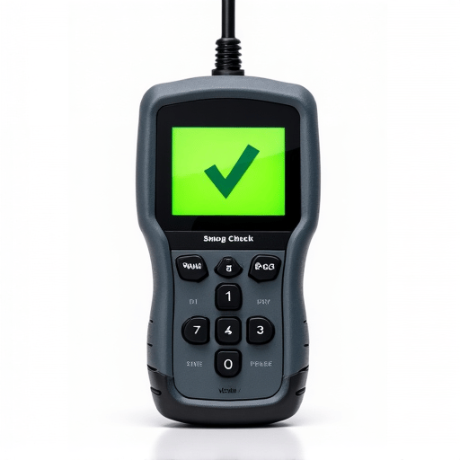 Technician performing a smog check diagnostic test on a vehicle in Gold River.